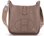 Pre-Owned Hermes Evelyne Bag Gen III Clemence GM