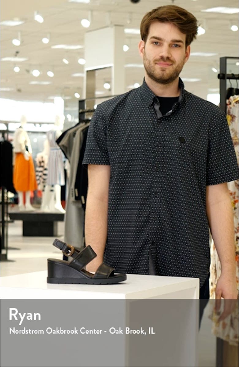 Roma Slingback Platform Wedge Sandal, sales video thumbnail