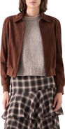 Akris punto Suede Bomber Jacket