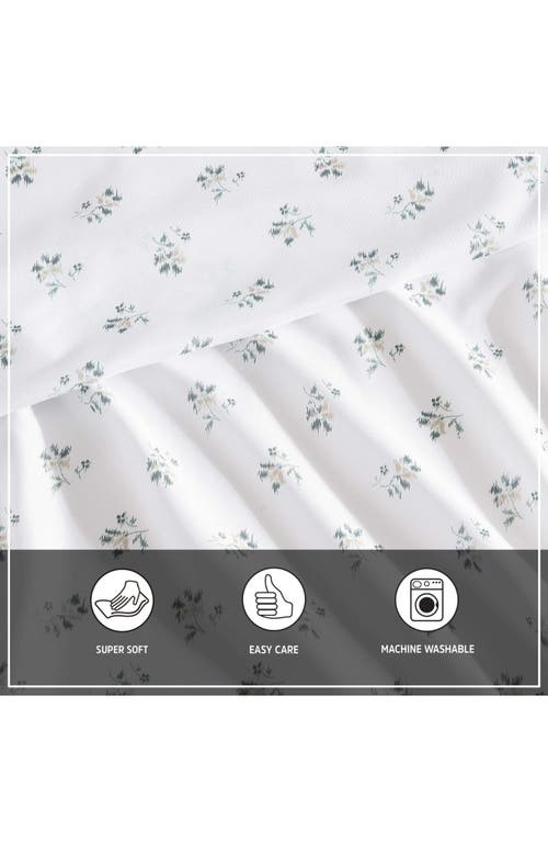 Wrangler Sketchy Ditsy Sheet Set In Pastel Green
