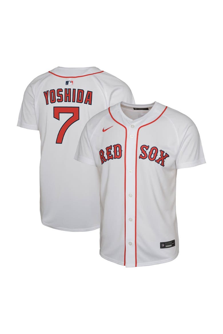 Youth Nike Masataka Yoshida White Boston Red Sox Home Replica Player Jersey, Main, color, White