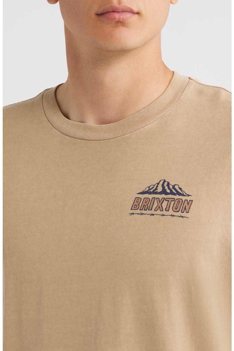 Madden Short-Sleeved T-Shirt, Alternate, color, TIMELESS TAUPE WORN WASH