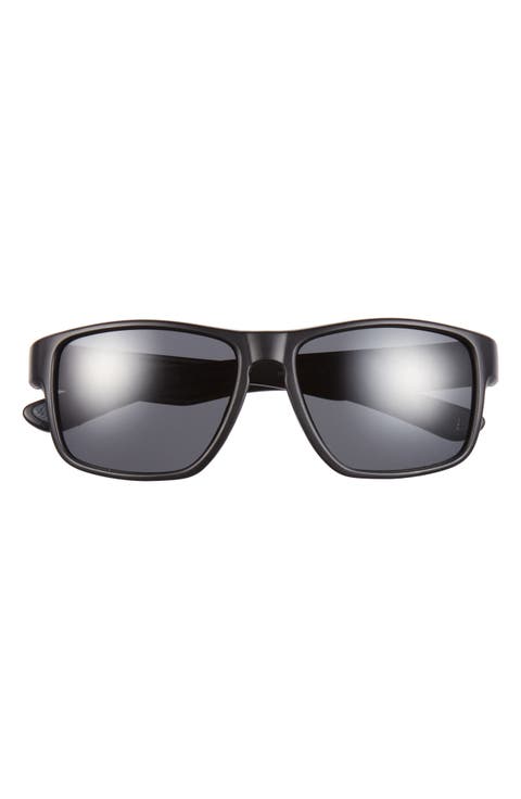 58mm Polarized Square Sunglasses
