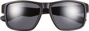 Hurley 58mm Polarized Square Sunglasses