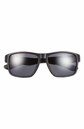 Hurley 58mm Polarized Square Sunglasses