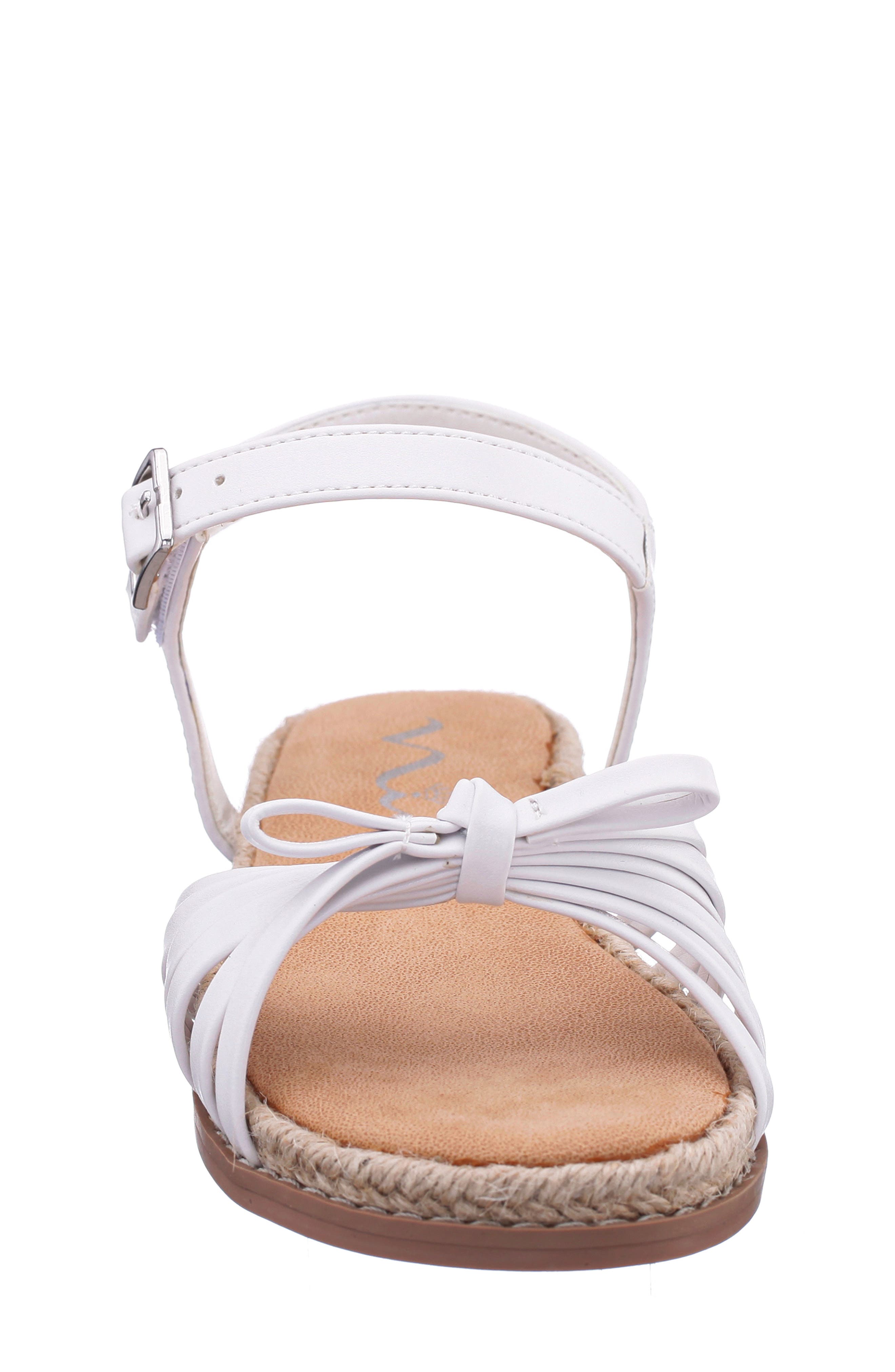 Kids' Santora Sandal, Alternate, color, WHITE SMOOTH