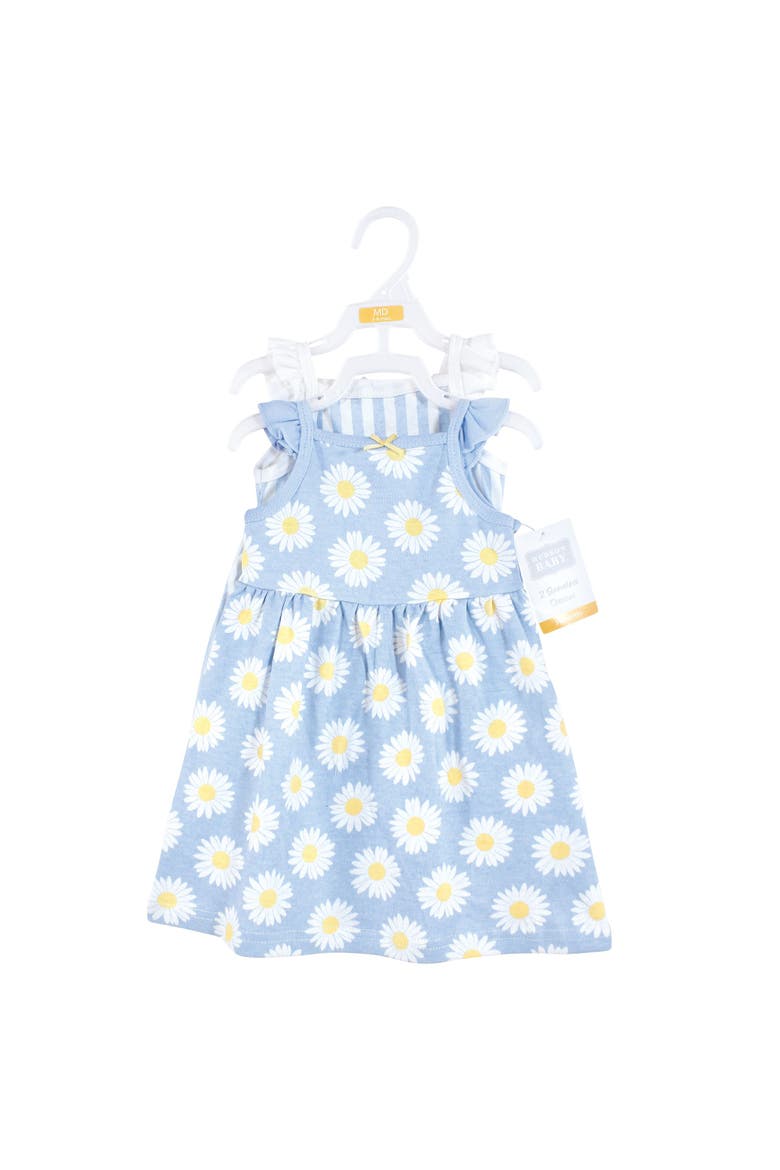 Sleeveless 2-Pack Dress Set, Alternate, color, Blue Daisy