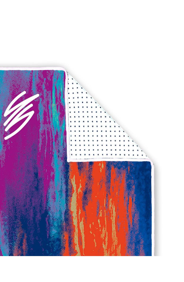 Yoga Strong HydroGrip Performance Towel, Alternate, color, Blue/Orange