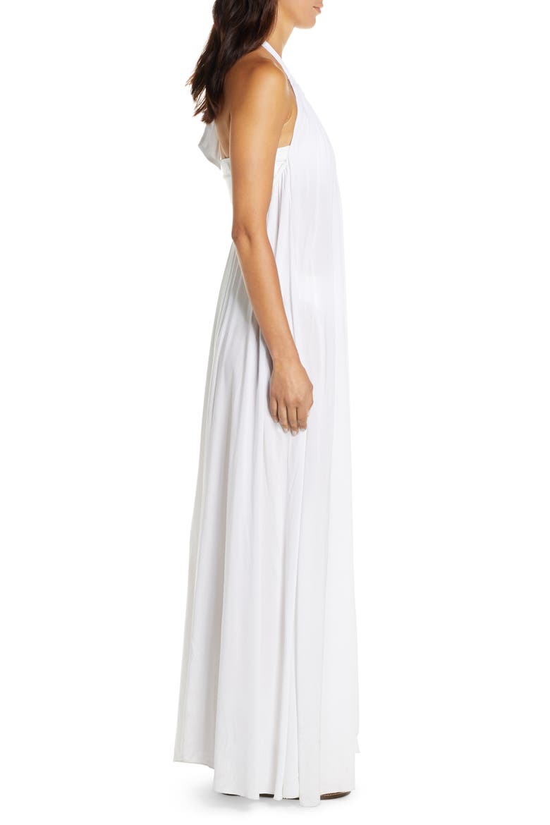 Cover-Up Maxi Dress, Alternate, color, WHITE