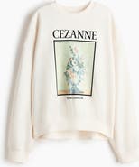 H&M Oversized Print-motif Sweatshirt
