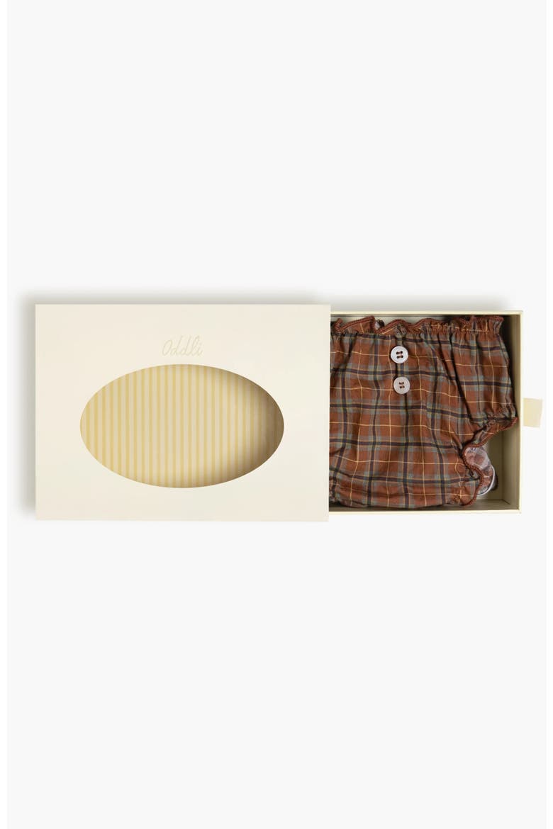 Plaid Bloomers, Alternate, color, Ruby Plaid
