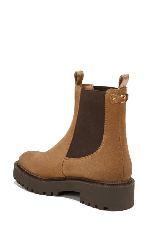 Sam Edelman Laguna Waterproof Lug Sole Chelsea Boot In Brown