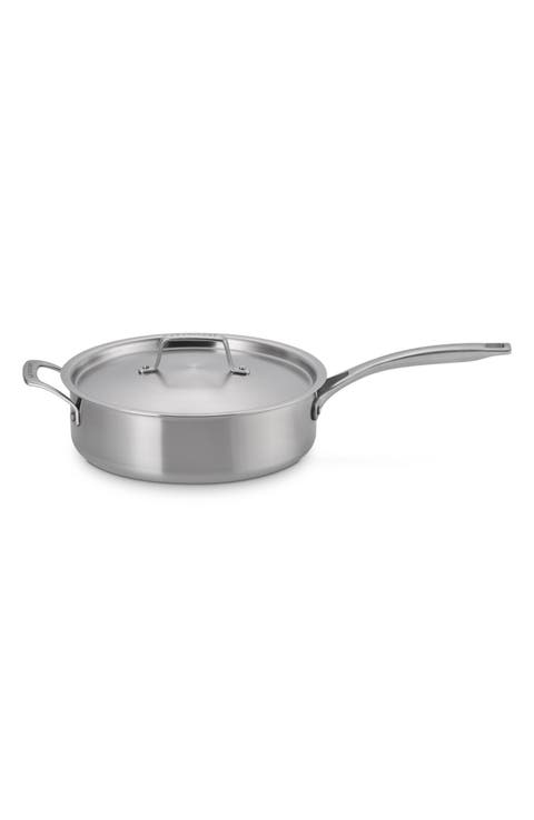 Essential 4.6-Quart Stainless Steel Sauté Pan