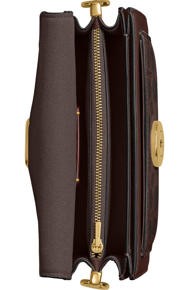 COACH Tabby Signature Coated Canvas Shoulder Bag, Alternate, color,