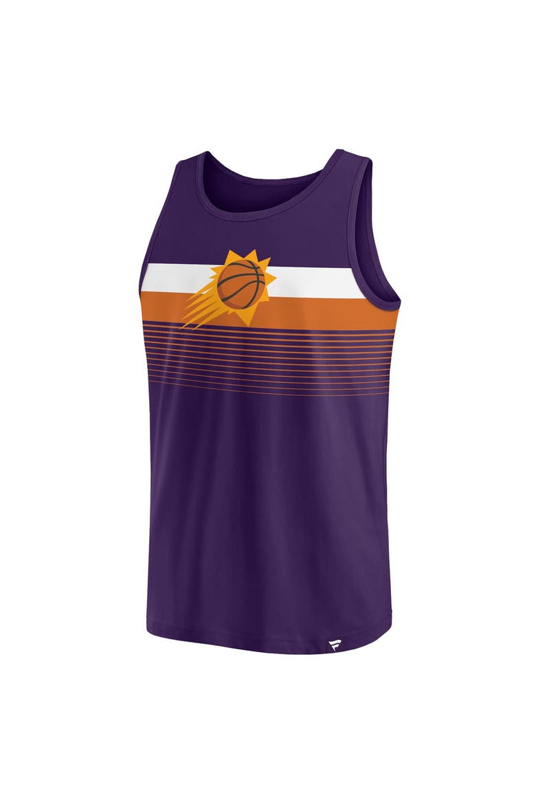 Men's Fanatics Branded Purple Phoenix Suns Wild Game Tank Top, Alternate, color, Purple
