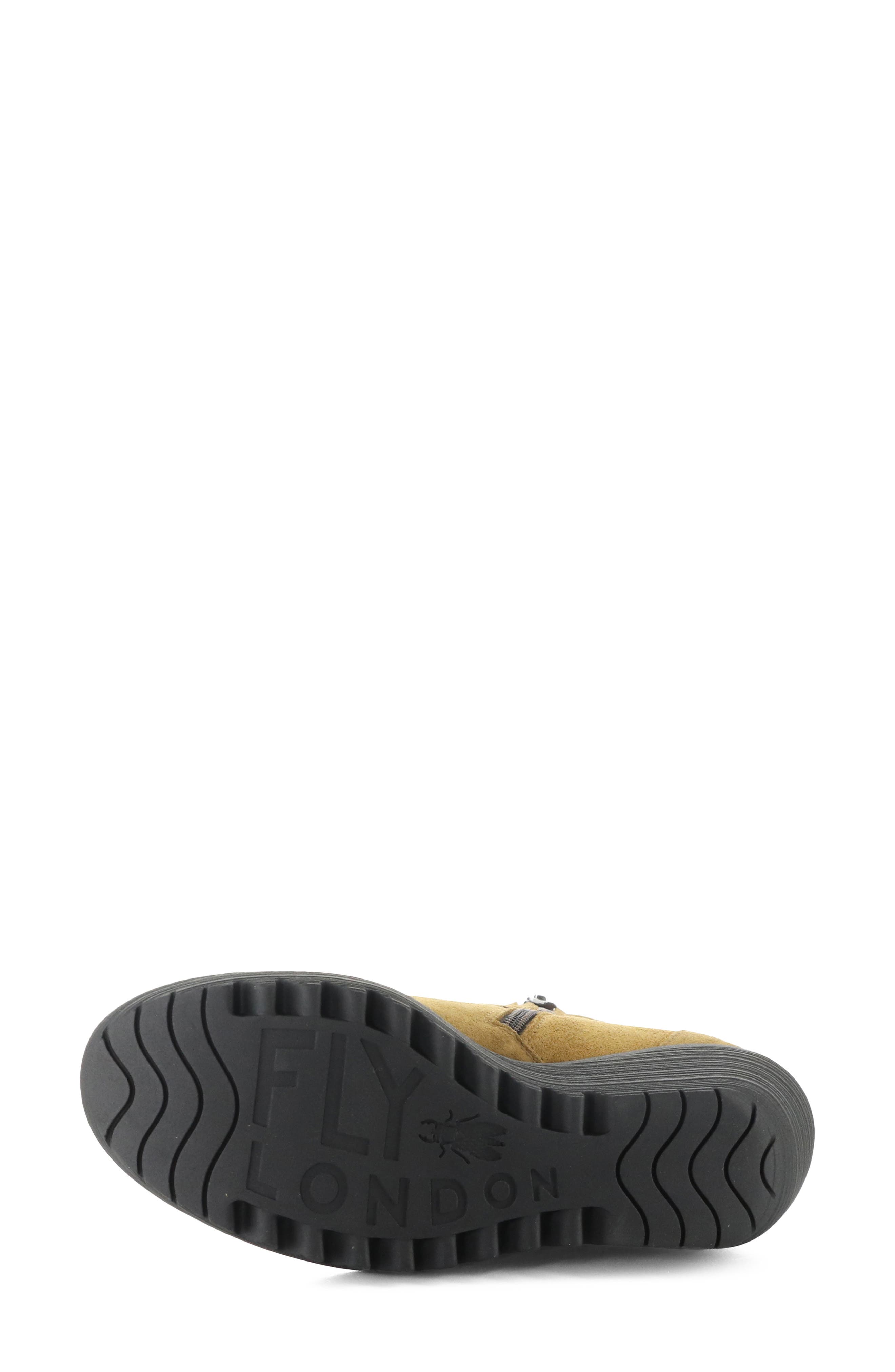 Loik Platform Wedge Bootie, Alternate, color, TOBACCO