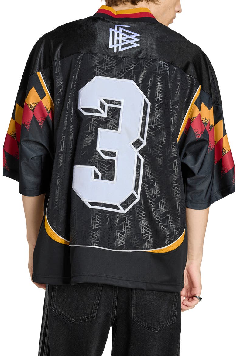 DFB Germany Oversize Jersey, Alternate, color, BLACK