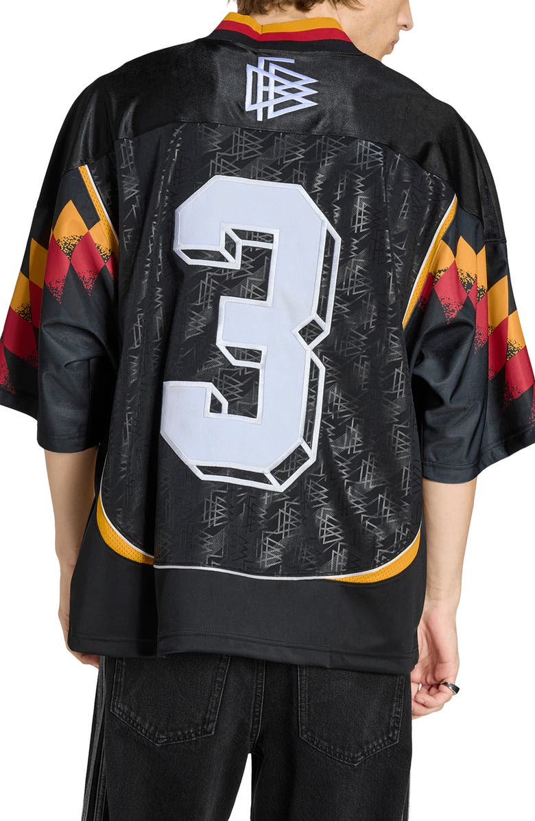 adidas DFB Germany Oversize Jersey, Alternate, color, Black