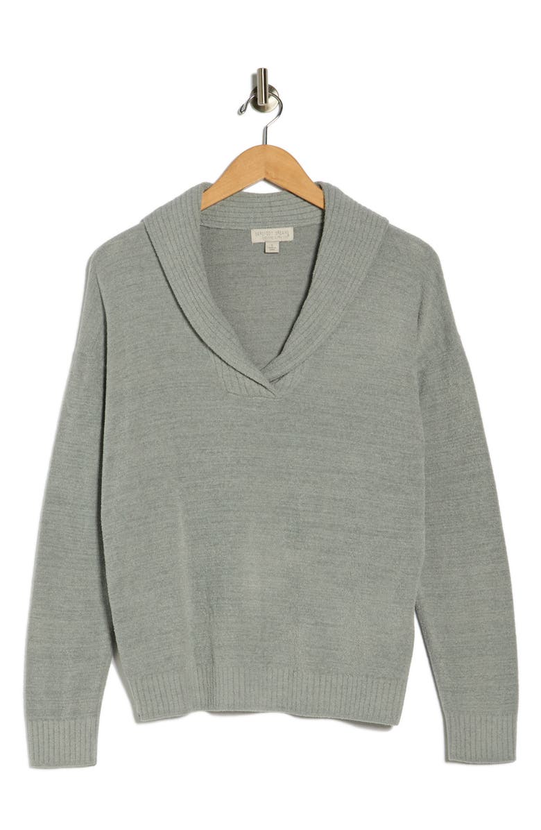 Barefoot Dreams<sup>®</sup> CozyChic<sup>®</sup> Ultra Lite<sup>®</sup> Ribbed Pullover, Alternate, color, Moonbeam