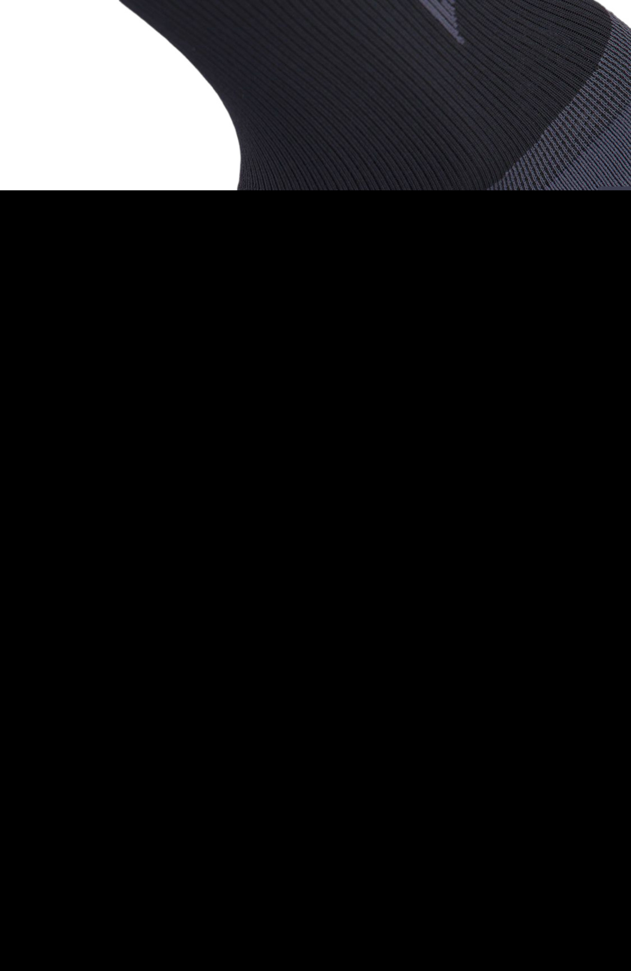 2XU Vectr Light Cushion Crew Socks, Alternate, color, Black/Titanium