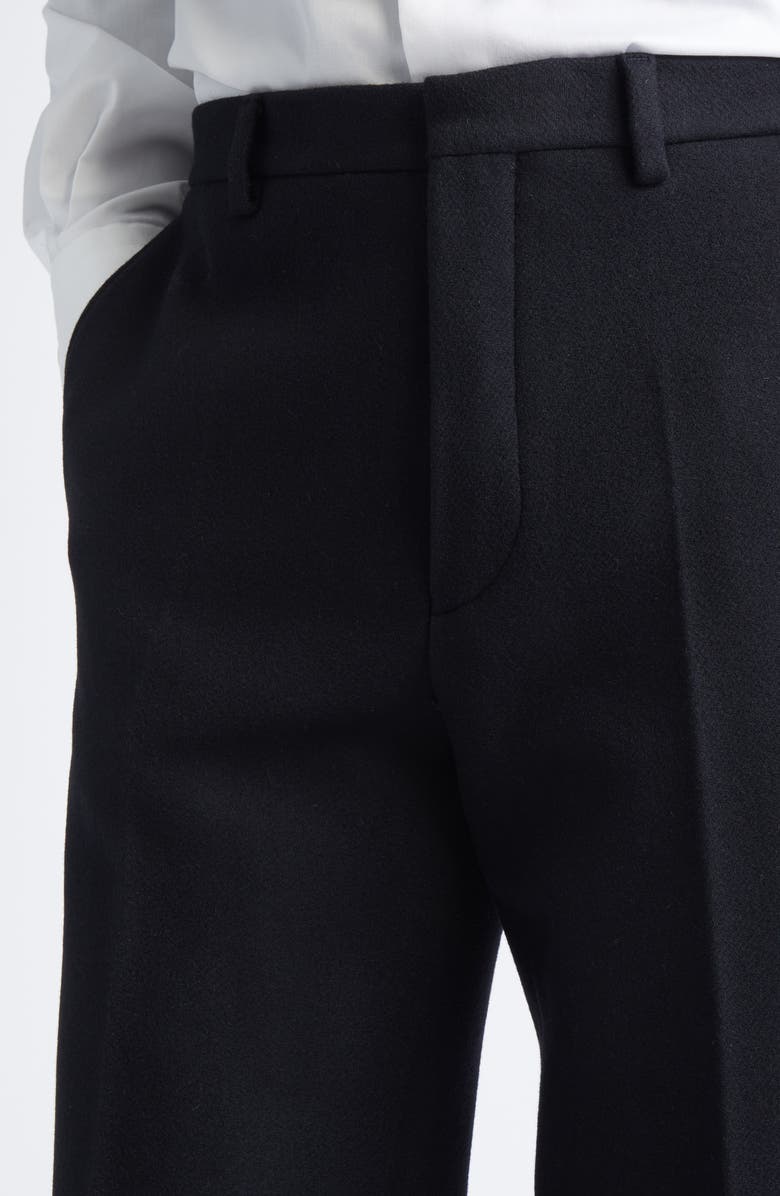 Dries Van Noten Panvel Wool Blend Pants, Alternate, color, Black