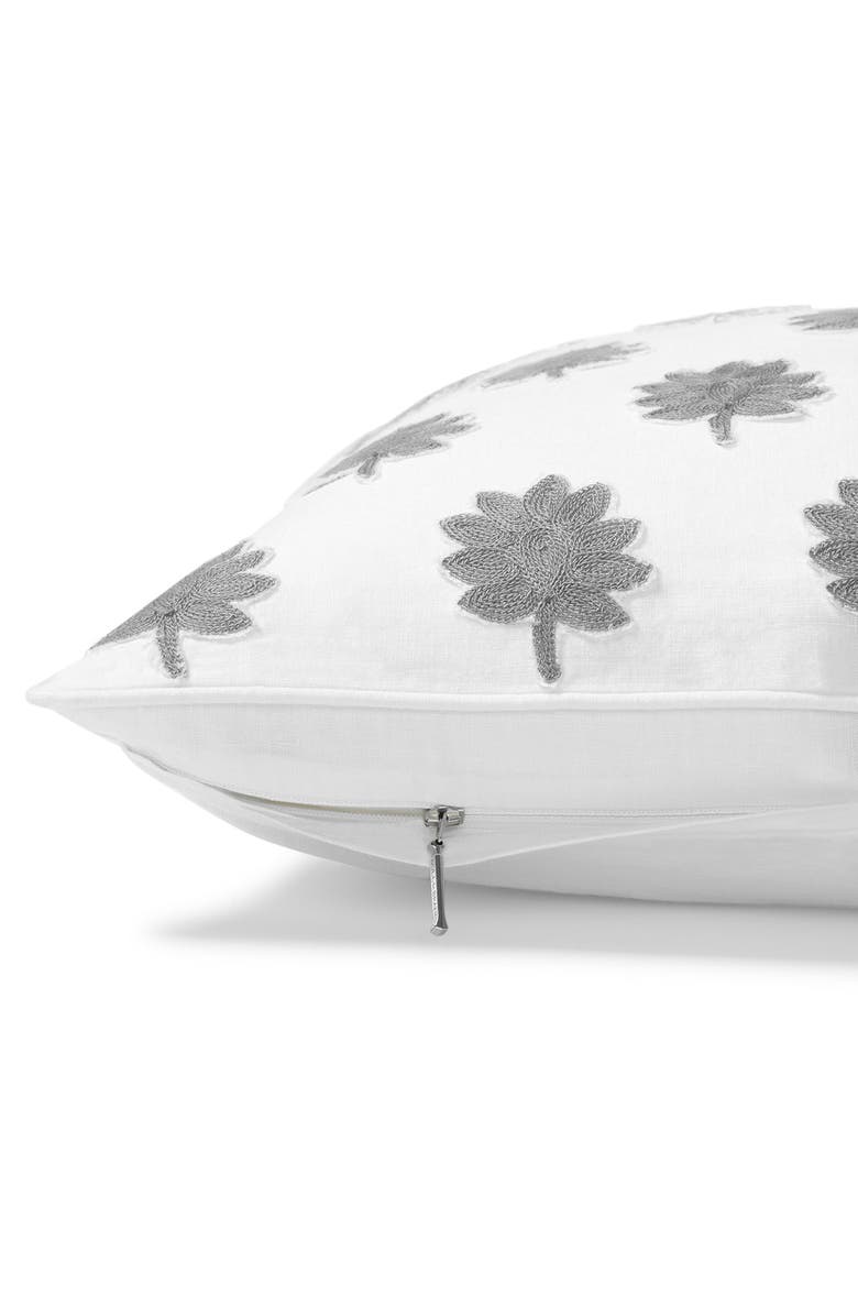 Boll & Branch Leaf Accent Pillow, Alternate, color,