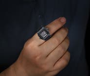 BREED Austin LCD Silicone Ring Watch