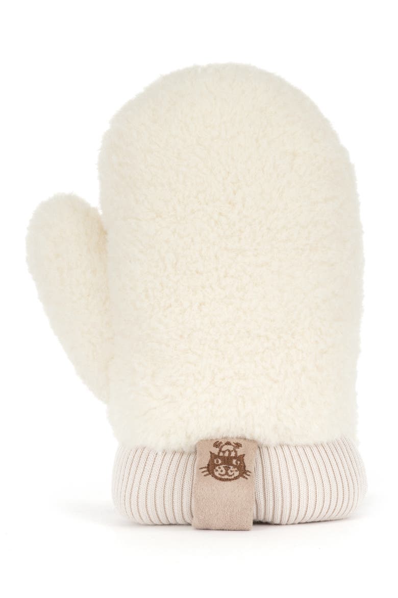 Amuseables Fitswell Mitten, Alternate, color, BEIGE
