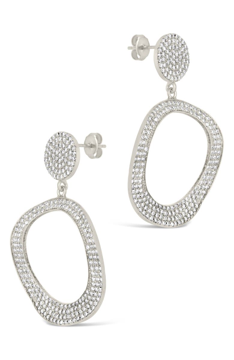 Sterling Forever Juniper Dangle Drop Earrings, Alternate, color, 