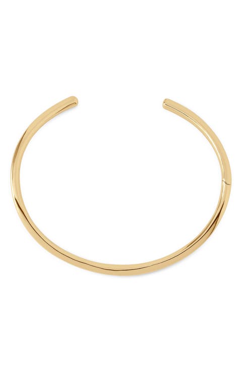 Sculpted Clean Collar Choker