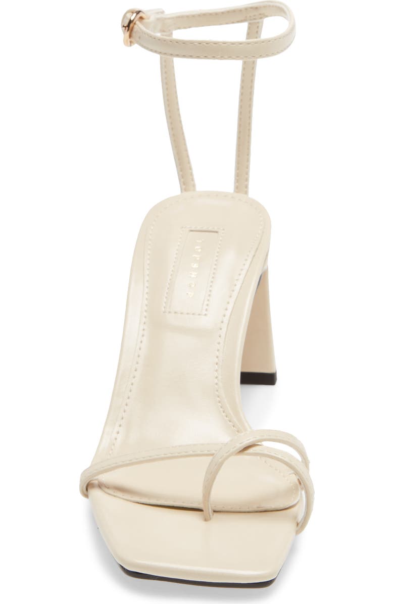 Topshop Nature Strappy Block Heel Sandal, Alternate, color,