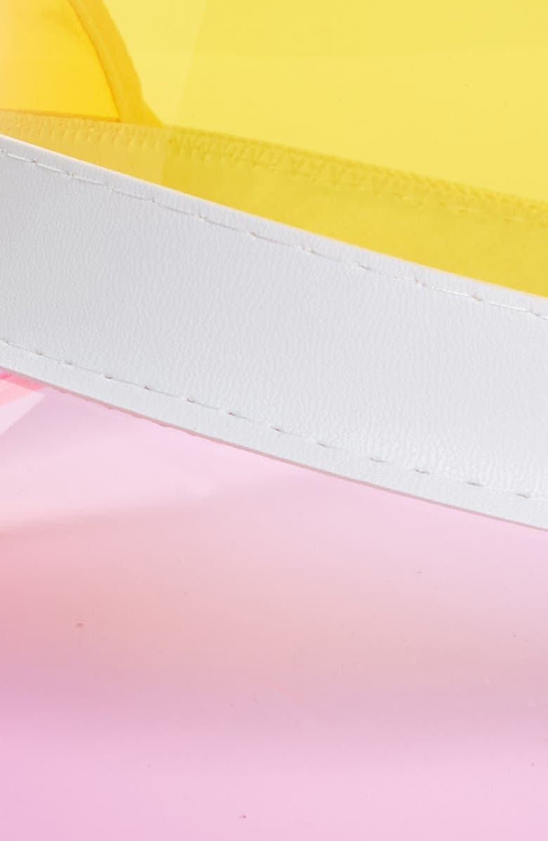 La Double 7 Colorblock Visor, Alternate, color, 