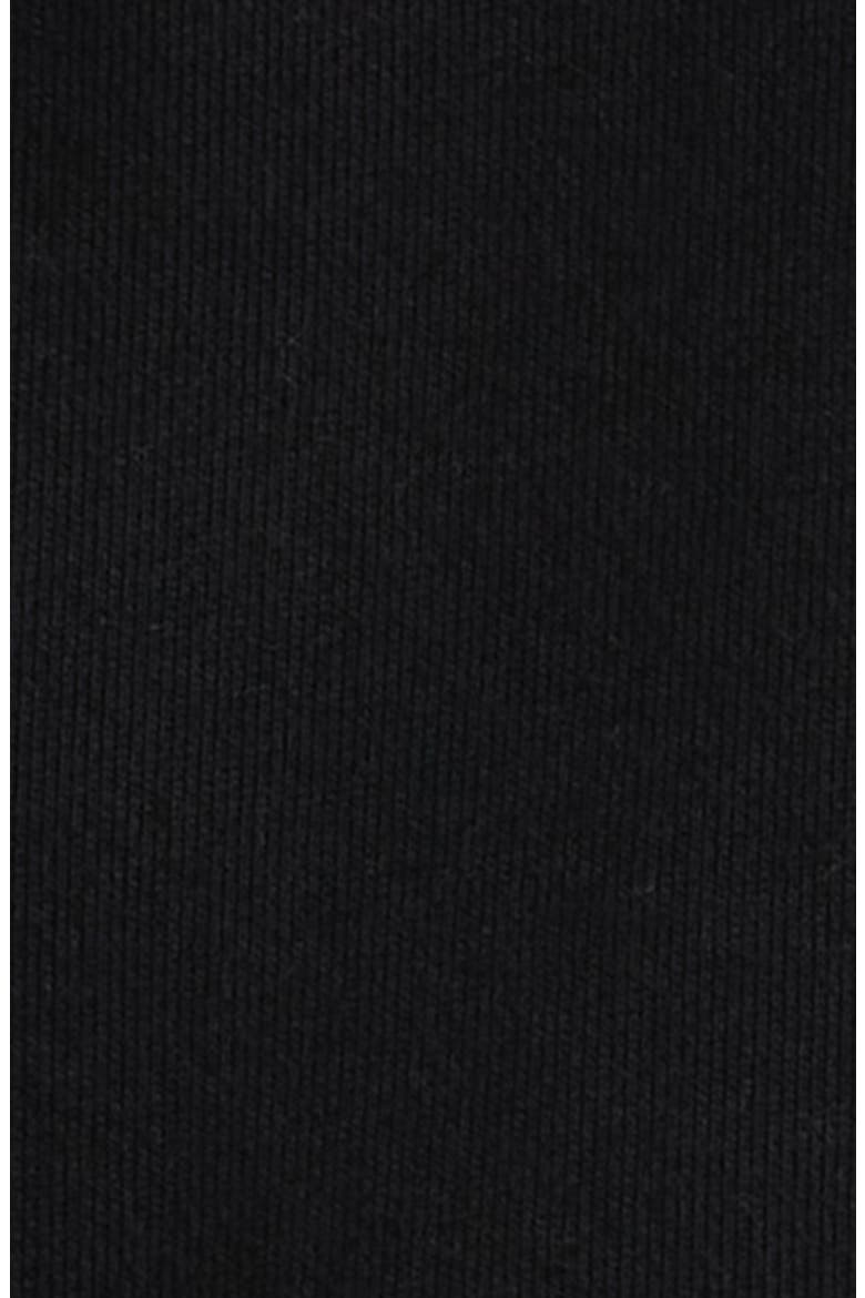 Flower Patch Cotton French Terry Hoodie, Alternate, color, BLACK