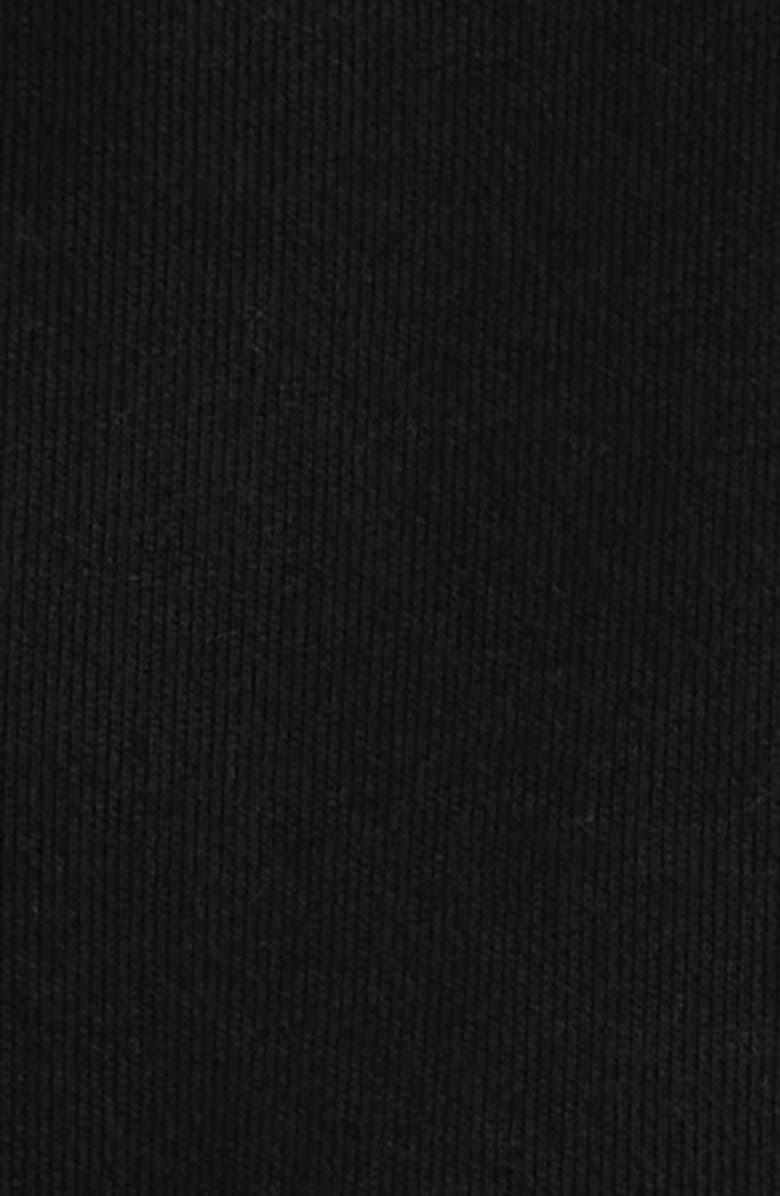 VIC GARCIA WORLD Flower Patch Cotton French Terry Hoodie, Alternate, color, Black