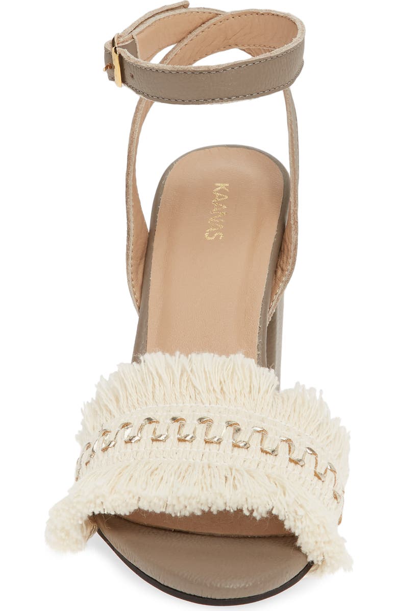 Kaanas Imbros Block Heel Sandal, Alternate, color,