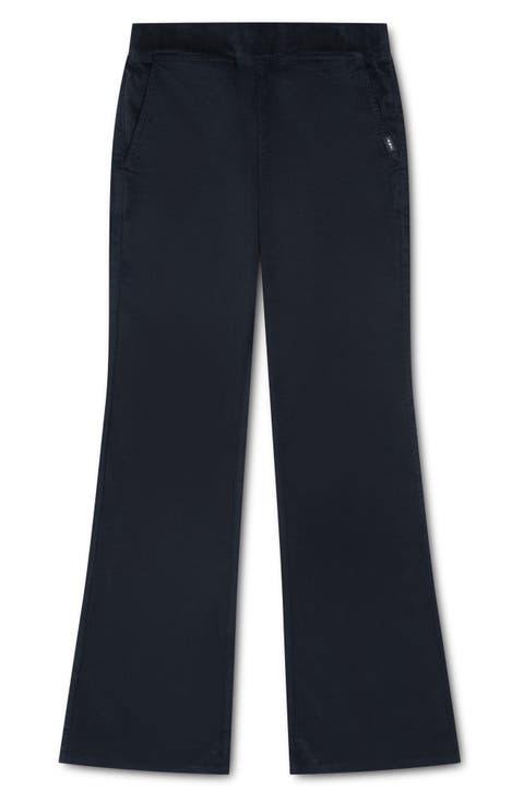 Kids' Velvet Flare Pants
