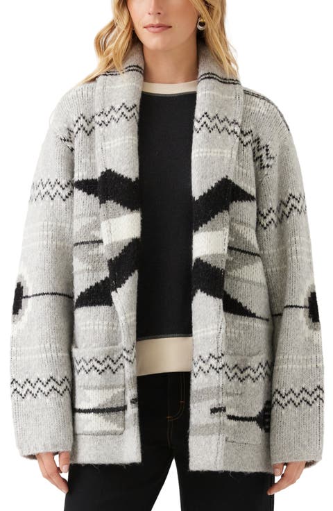 Jacquard Cardigan