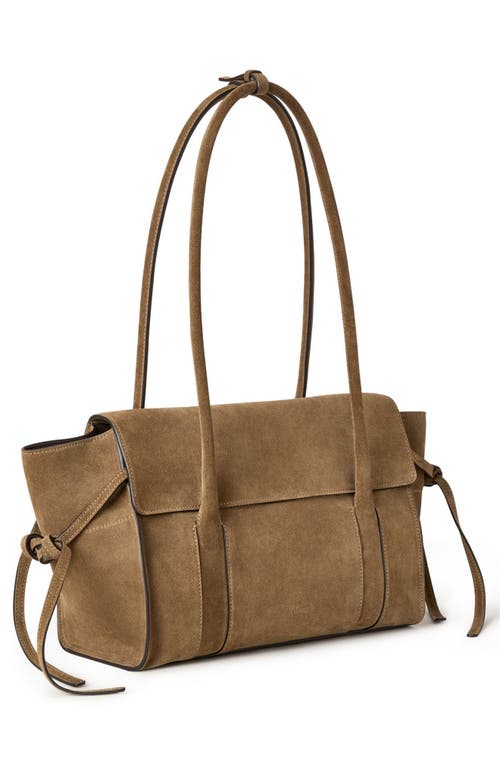 Mulberry Small Soft Bayswater Suede Satchel