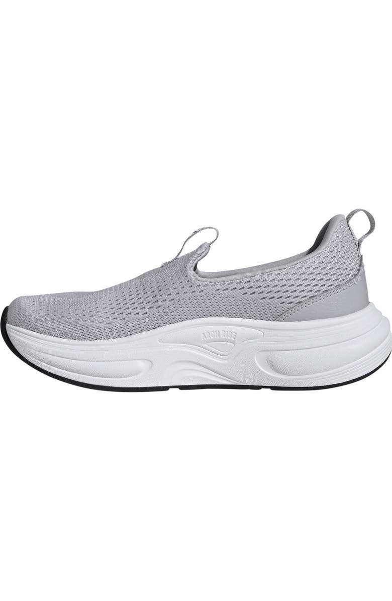 adidas Cloudfoam Cuxxion Slip-On Sneaker, Alternate, color, Grey/ White/ Core Black