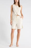 Nordstrom Pleat Front Trouser Shorts