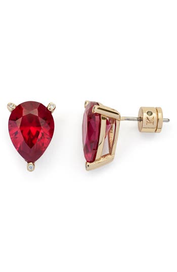 Kleinfeld Cubic Zirconia Large Teardrop Stud Earrings
