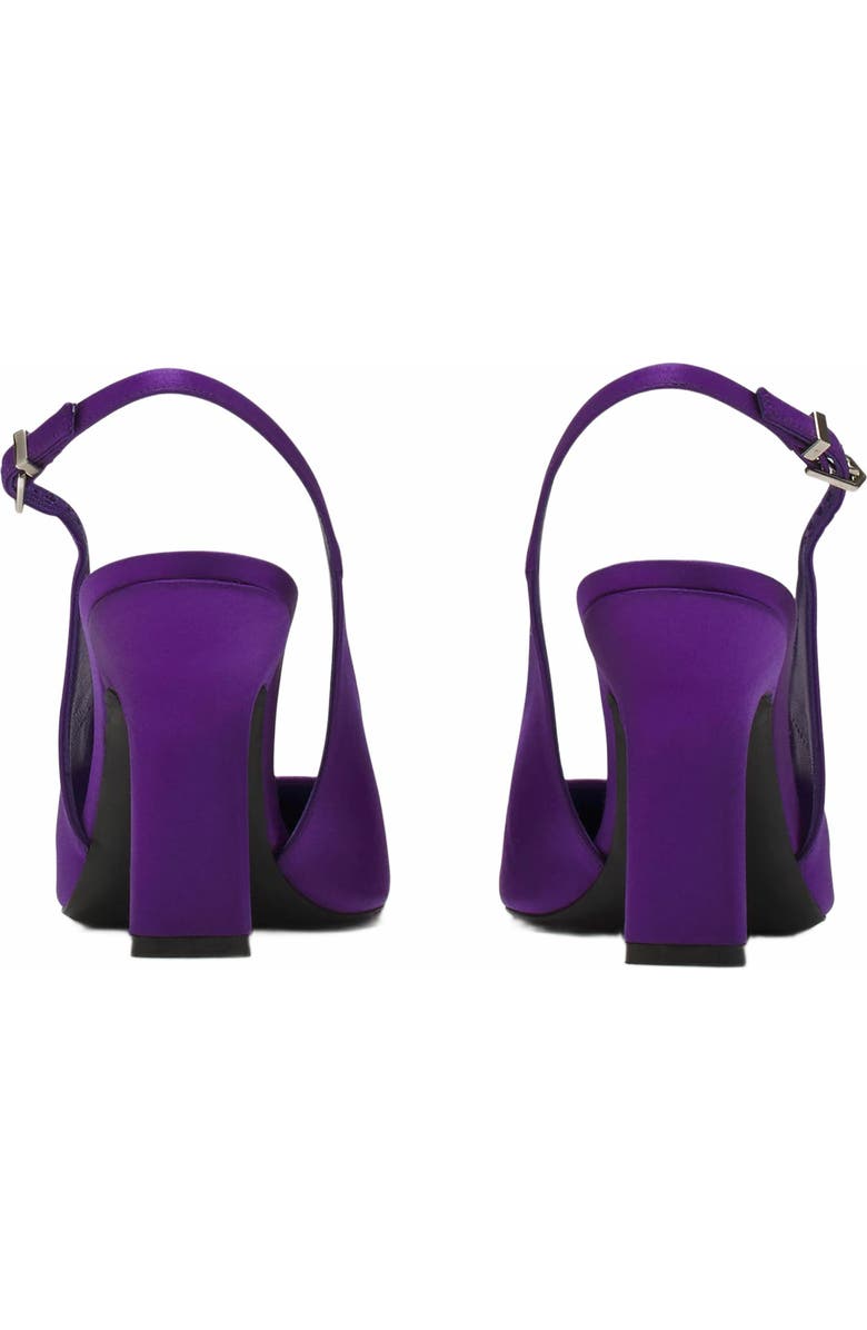 Lanvin Mesure Satin Pumps, Alternate, color,