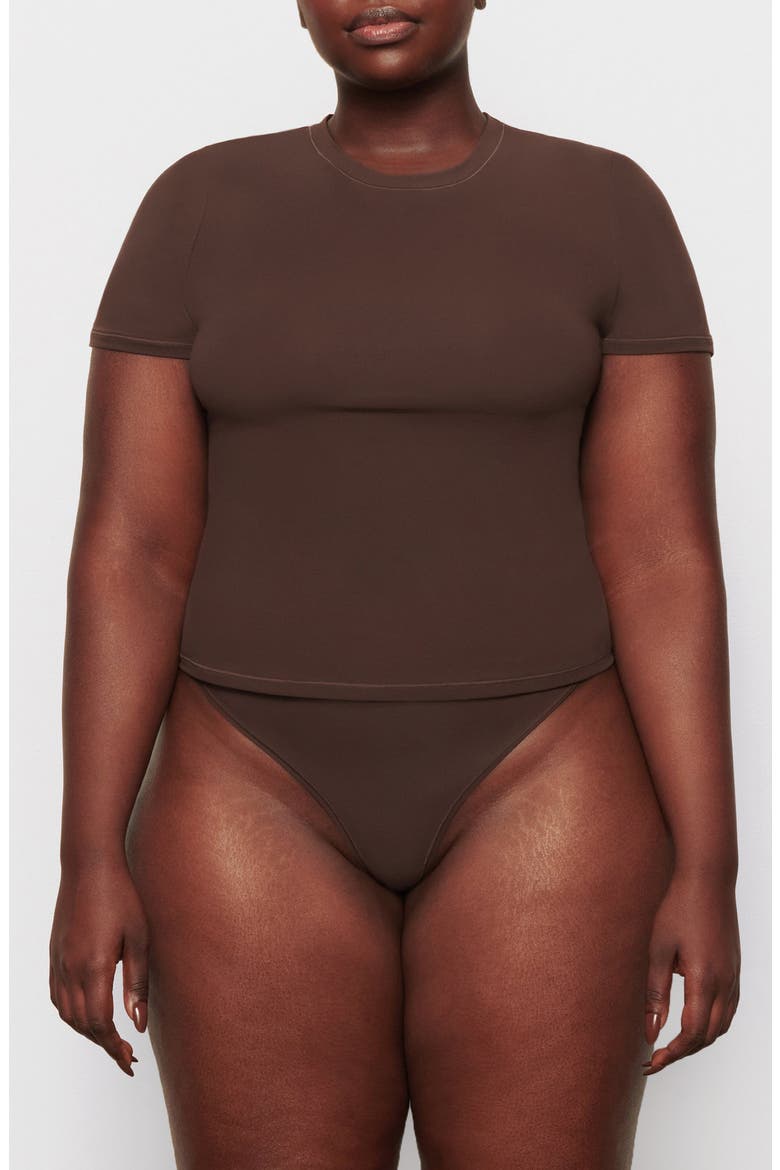 Fits Everybody Short Sleeve T-Shirt, Main, color, COCOA