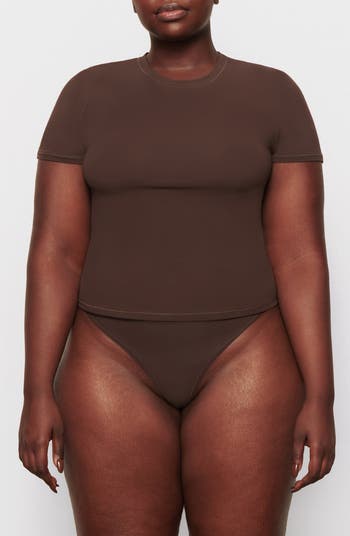 Stretch Cotton Jersey Foldover Pants