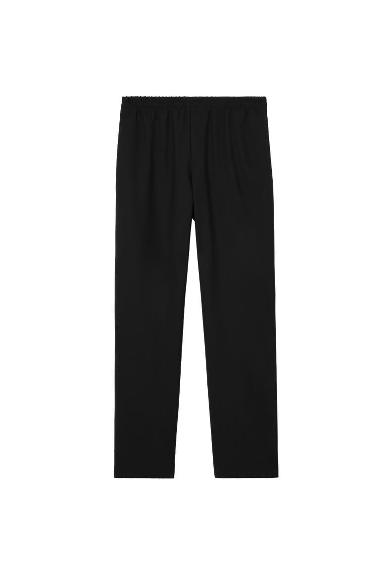 Wool Track Pants, Alternate, color, Black