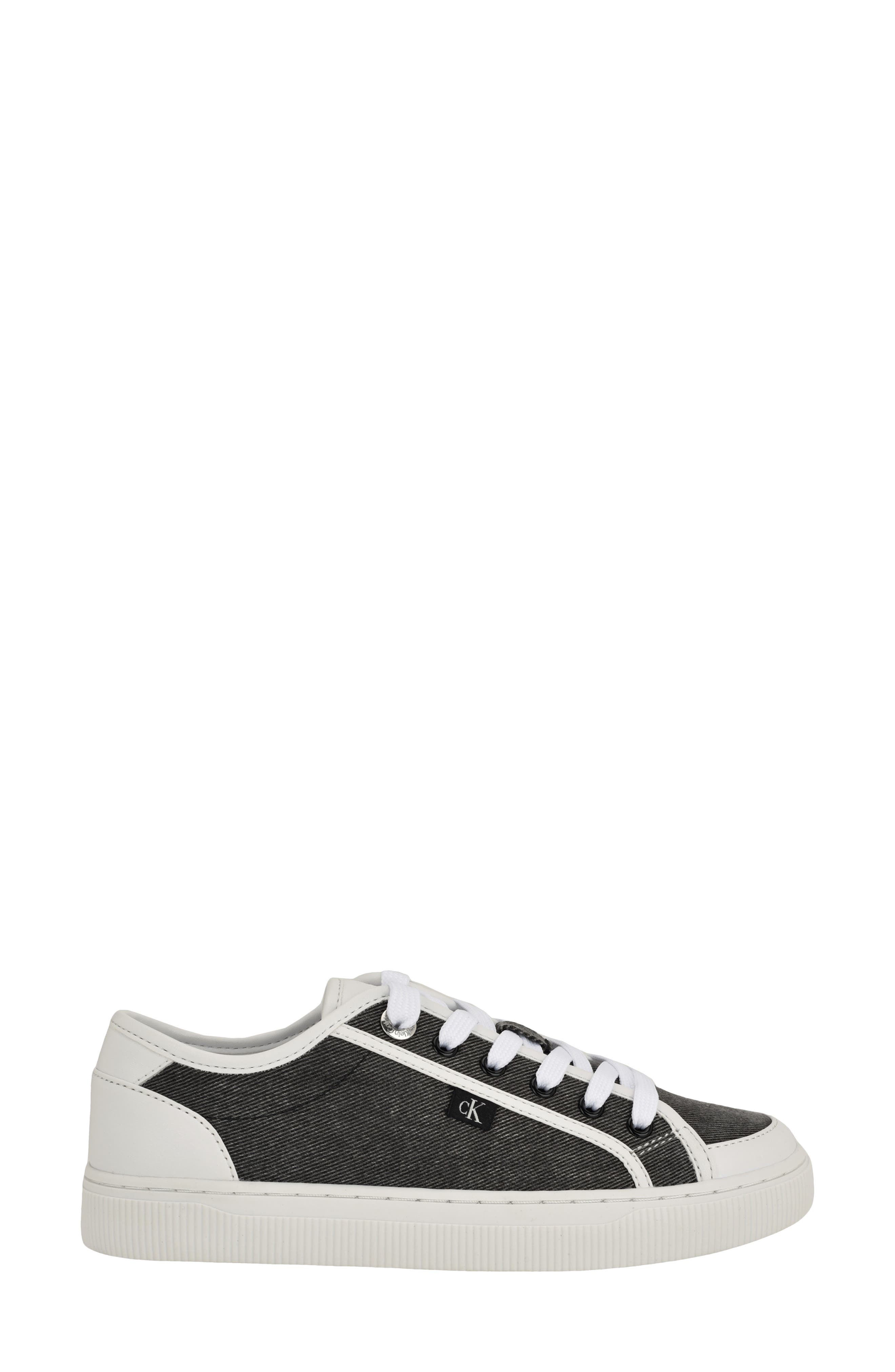 Calvin Klein Lorean Low Top Sneaker, Alternate, color, Black