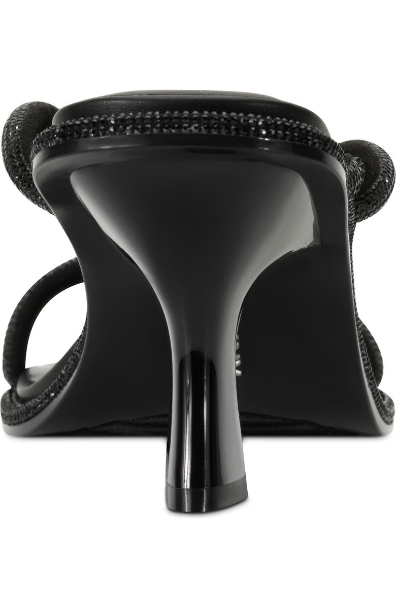 DKNY Embellished Strappy Sandal, Alternate, color, Black