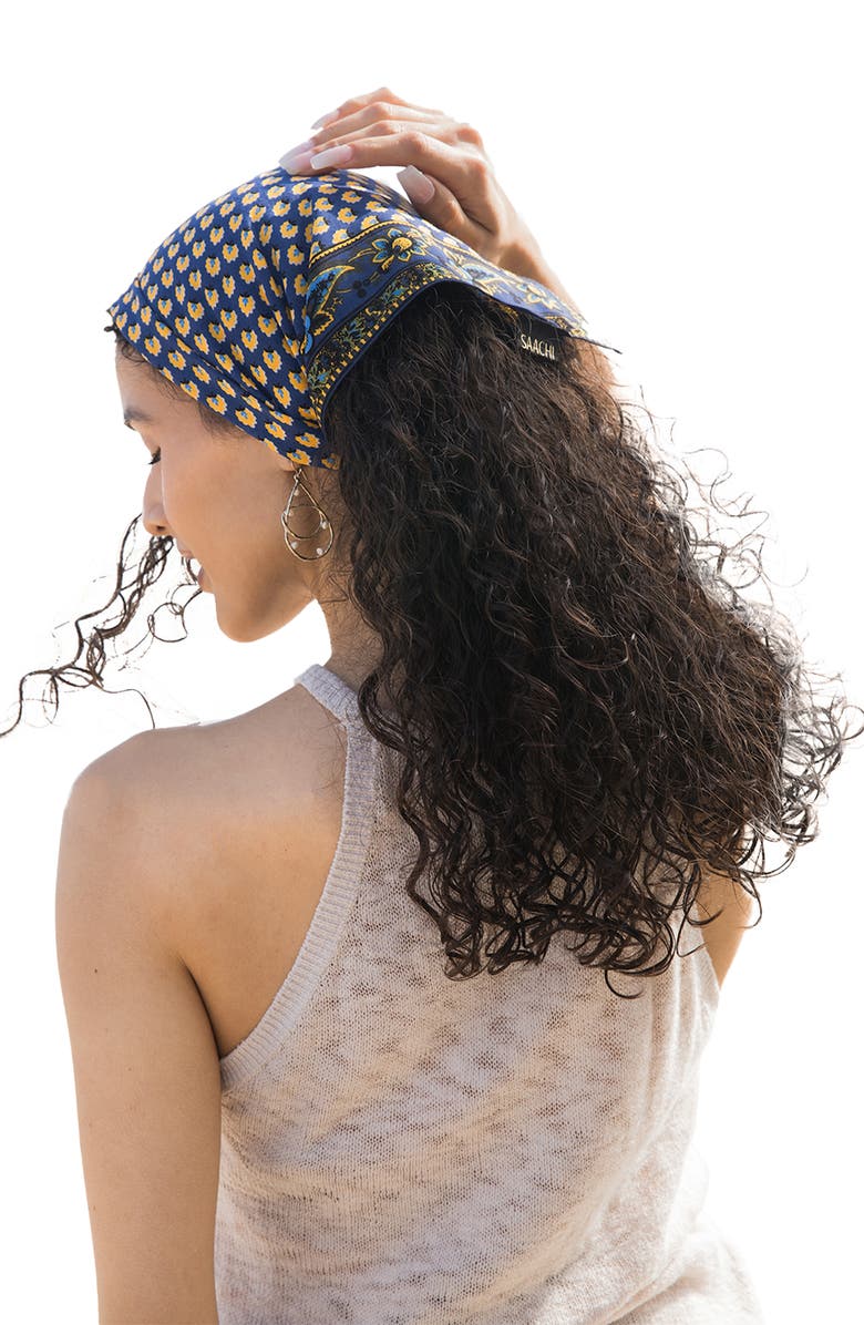 SAACHI Paisley Floral Bandana, Alternate, color,