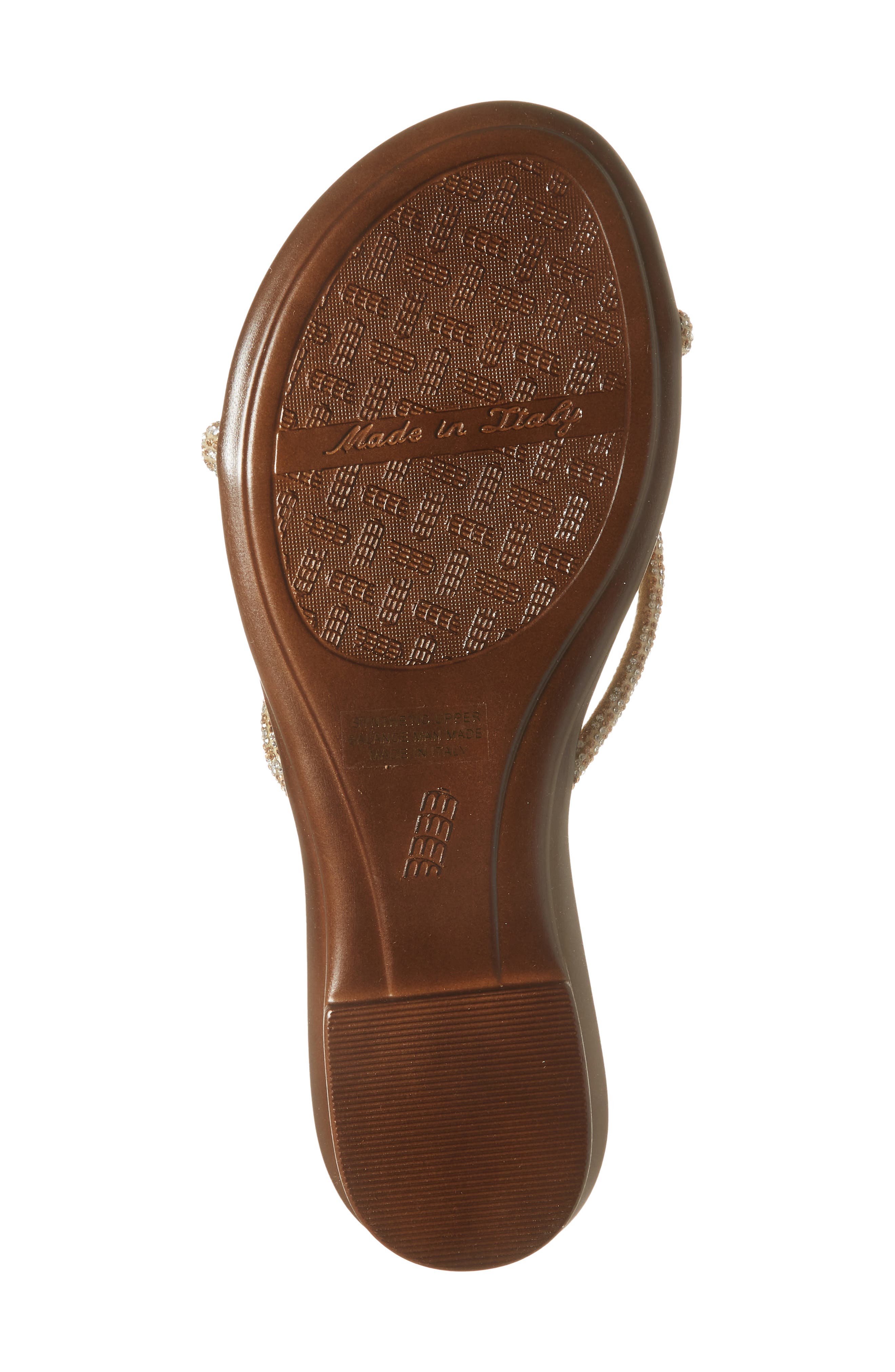 ITALIAN SHOEMAKERS Maribelle Crystal Embellished Sandal, Alternate, color, 