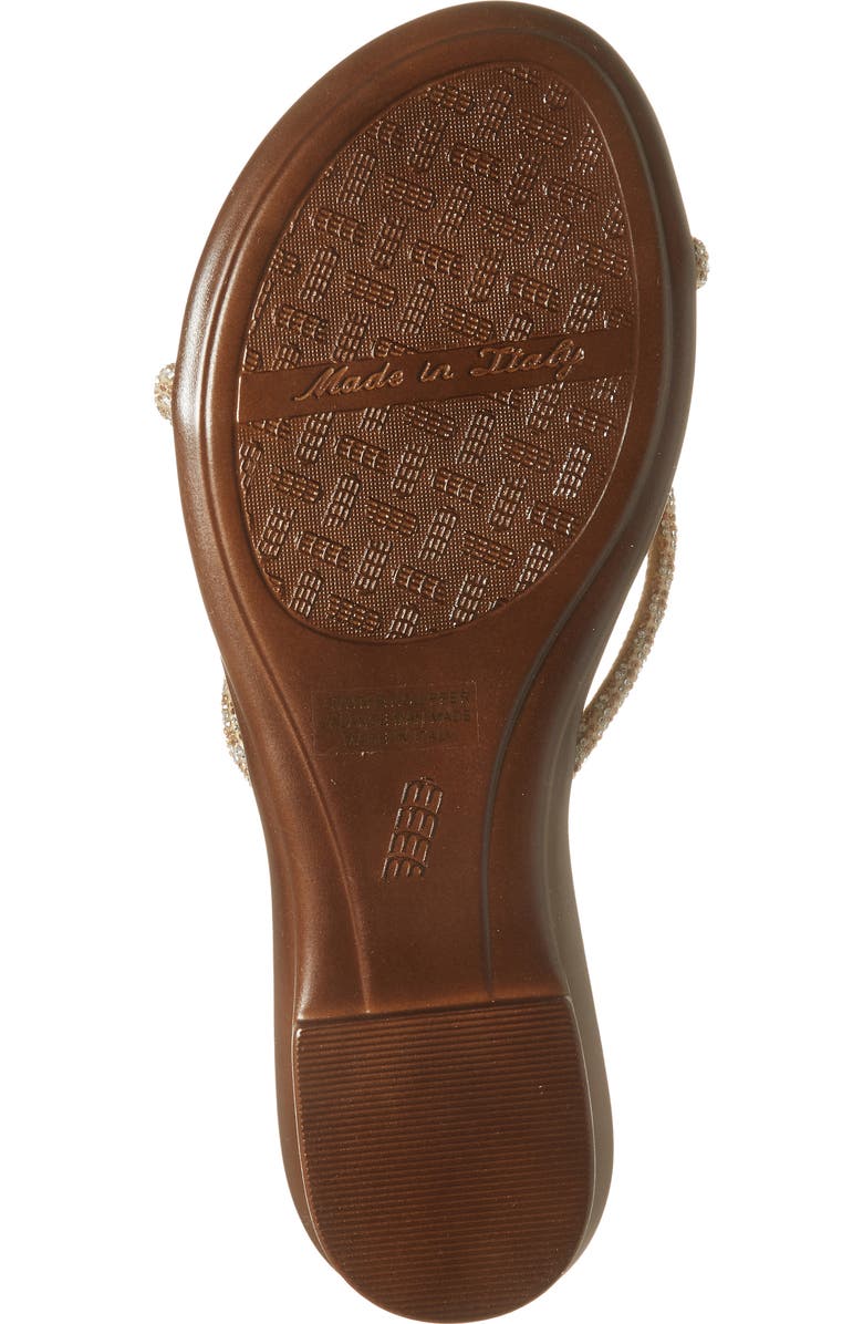 ITALIAN SHOEMAKERS Maribelle Crystal Embellished Sandal, Alternate, color,
